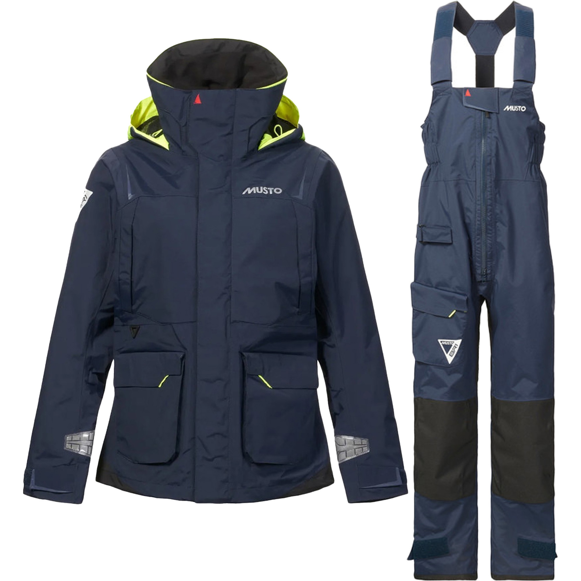 2026 Musto BR1 Jakke Og Bukser 2.0 Sejldragt Til Kvinder 82405B - Navy